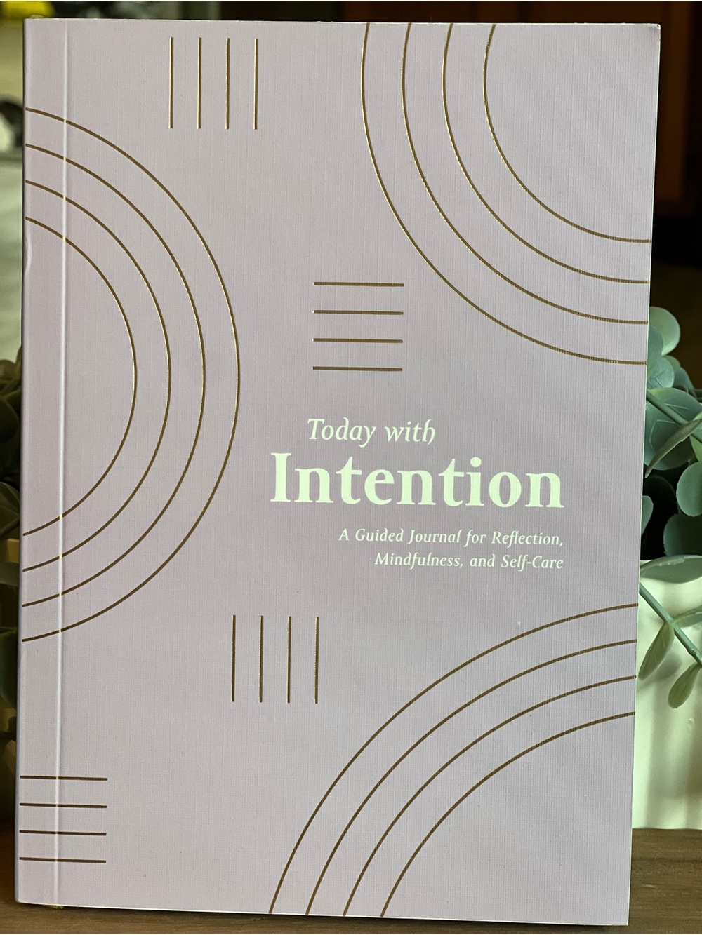 Today with Intention Guided Journal - Blush Pink & Gold